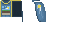 Free MapMaker (variant 1) Minecraft cape texture sheet